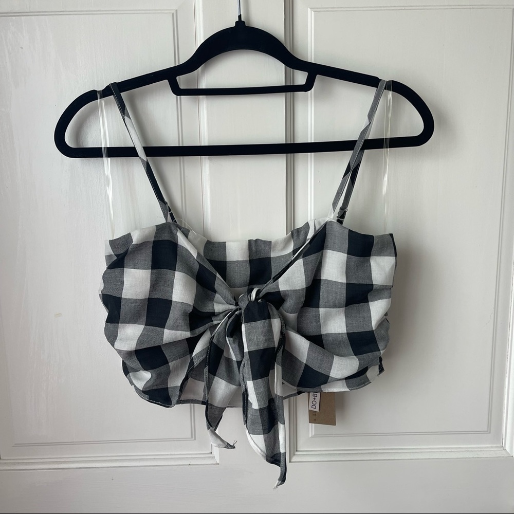 Buffalo Plaid Crop Top